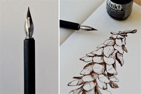 how to use a calligraphy dip pen: exploring the art of ink flow and control